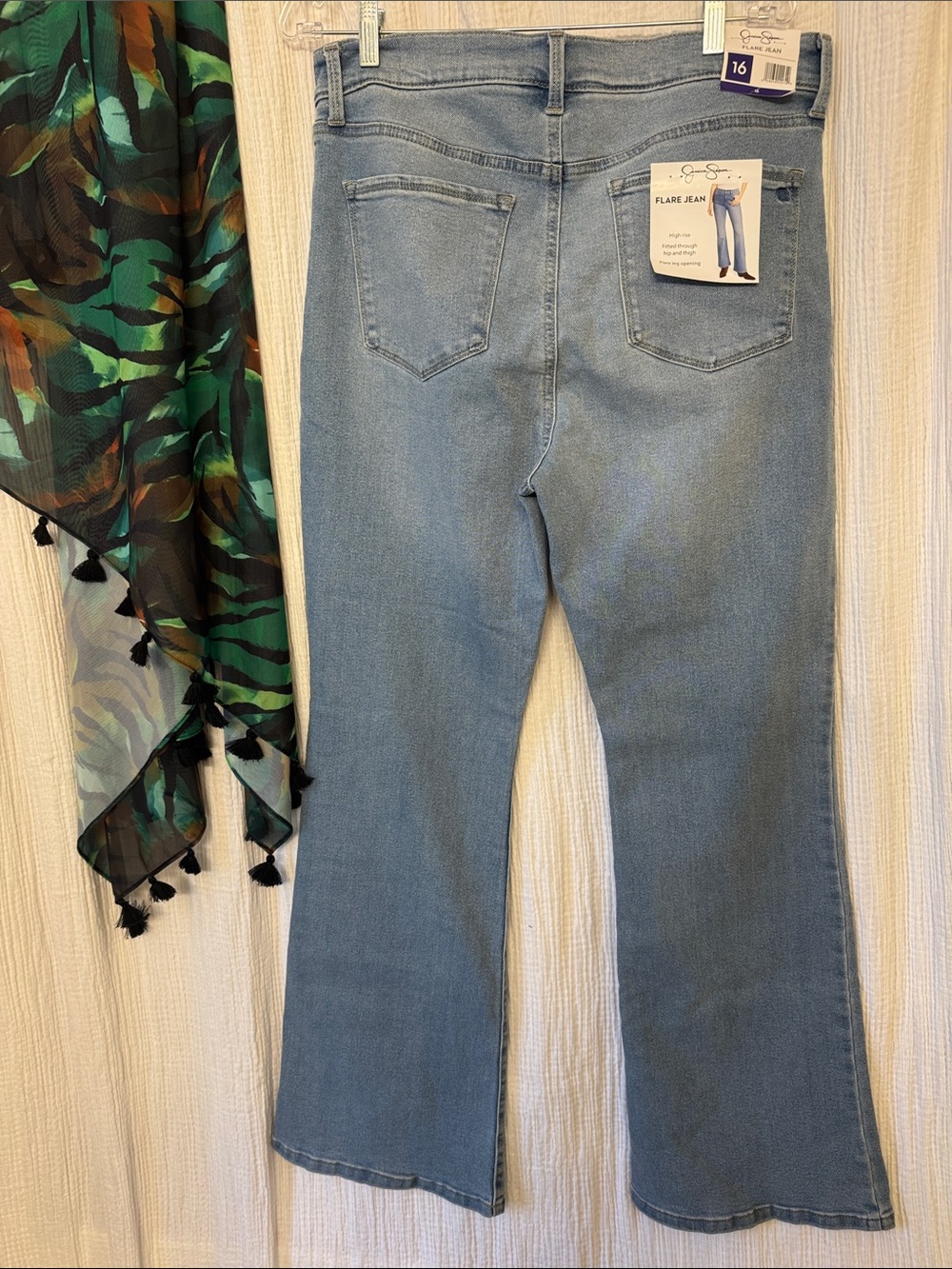 Jessica Simpson Light Blue Flare Jeans - Picture 6 of 6